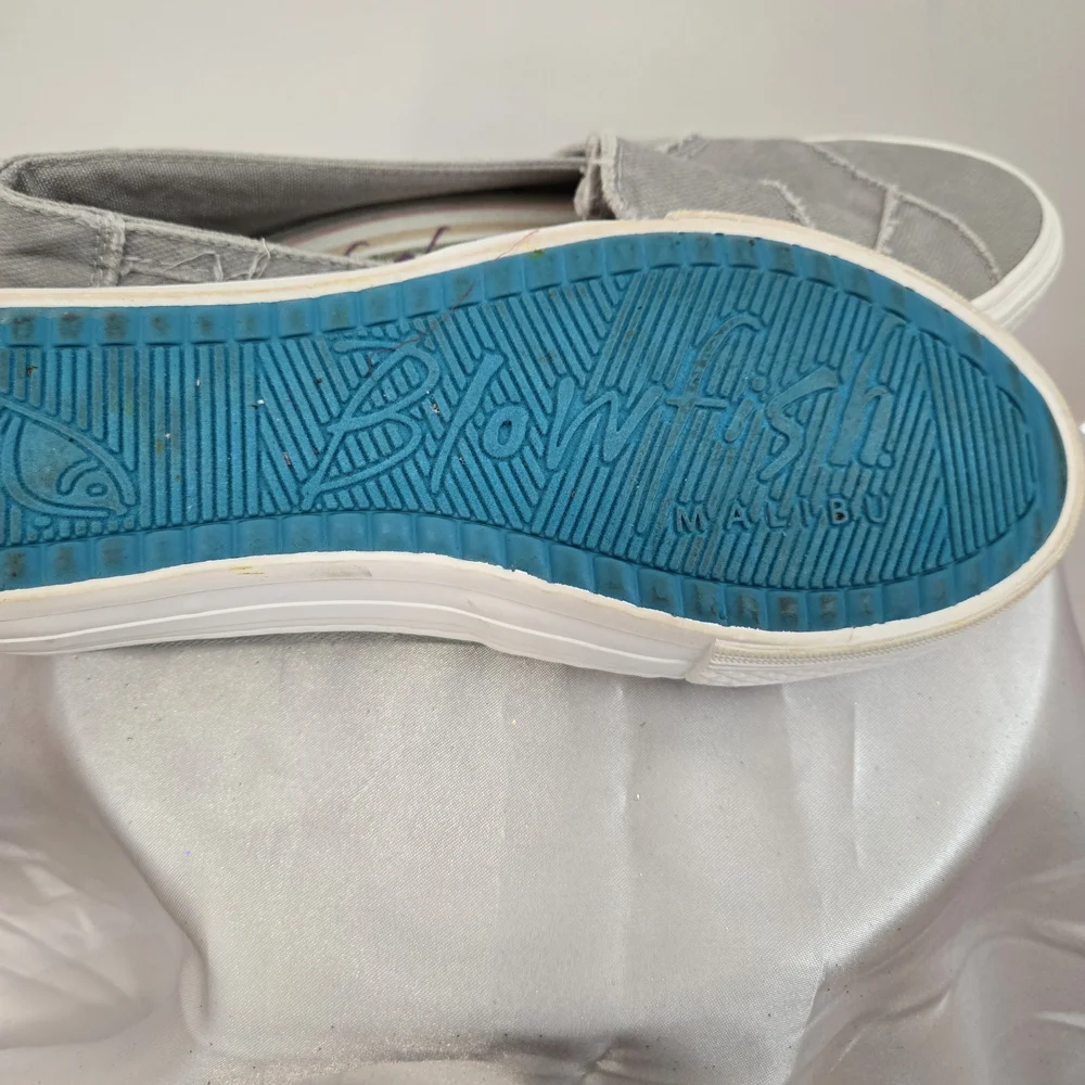 Blowfish Women's Gray Canvas Slip-on Size 8 - Picture 5 of 5